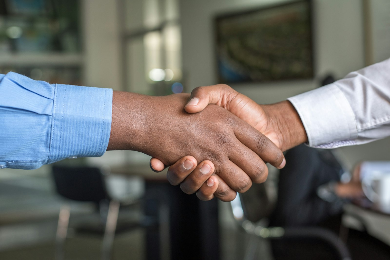 Executive recruitment interview setting